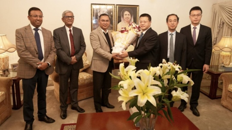 তারেক রহমানের সঙ্গে চীনা রাষ্ট্রদূতের সাক্ষাৎ