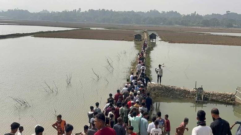টেকনাফ সীমান্তে মাইন পুঁতে রাখার অভিযোগ স্থানীয়দের...