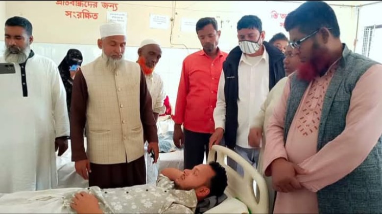 আসামিকে না পেয়ে ভাই  ভাবিকে পুলিশের মার